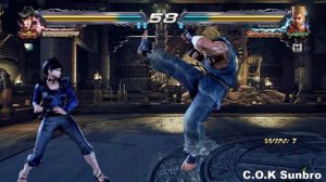 Kazumi vs Paul Throw Break and Power Crush Online Match Tekken 7 Battle