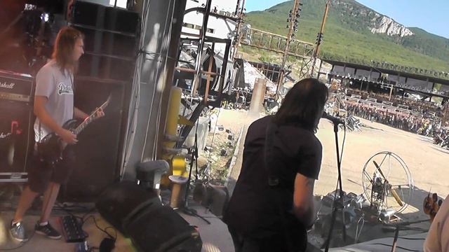 Группа Декабрь - саундчек перед байк-шоу в Севастополе. Парни не плачут. смотреть онлайн