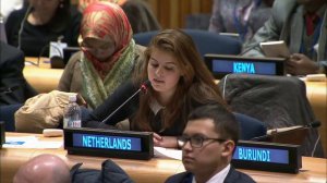 Statement Sahar Afzal ECOSOC Youth Forum 2017