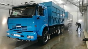 Будни КАМАЗА после уборки