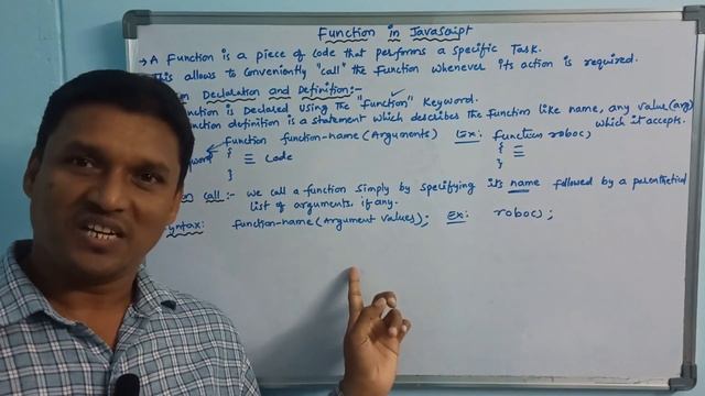 Functions in JavaScript | JavaScript Functions | CLASS-42 | JavaScript Tutorial | Telugu