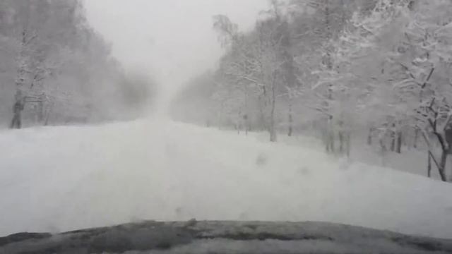 Зима в Подмосковье -Winter near Moscow смотреть онлайн