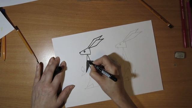 Стилизованное изображение животного. 5 кл.ИЗО смотреть онлайн