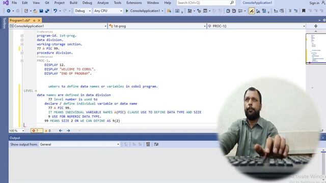 77 Level Number & ACCEPT |COBOL смотреть онлайн