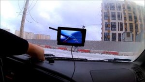 Беспроводная камера заднего вида с монитором