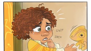 Encanto Comic art Camilo and Bruno