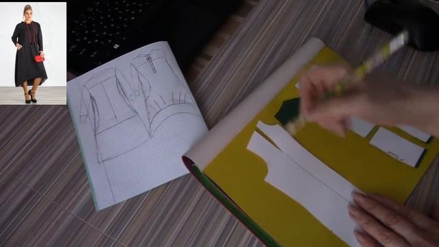 Шикарное платье для дам, моделирование. смотреть онлайн