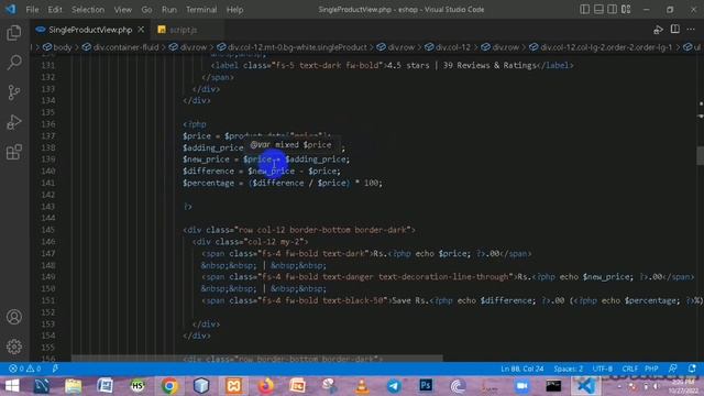 Web Project Task 23 | 1st Year | Semester 1 | JAVA Institute смотреть онлайн