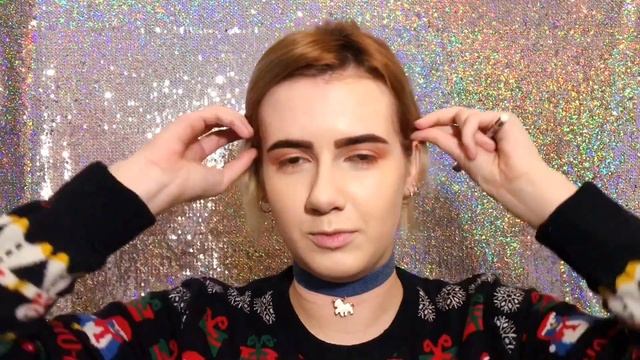 МАКИЯЖ НА НОВЫЙ ГОД!| CHRISTMAS/ NEW YEAR'S MAKEUP! 2017 смотреть онлайн