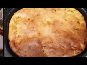 Заливной пирог с капустой