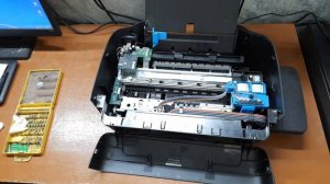 HP Ink Tank 319 E3 Error | How to Disassemble HP Printer | HP Ink Tank 319 Encoder Strip