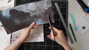 Свадебный альбом "НАША ИСТОРИЯ" 2 разворот / Мастер-класс / Скрапбукинг /#dies_Fantasy