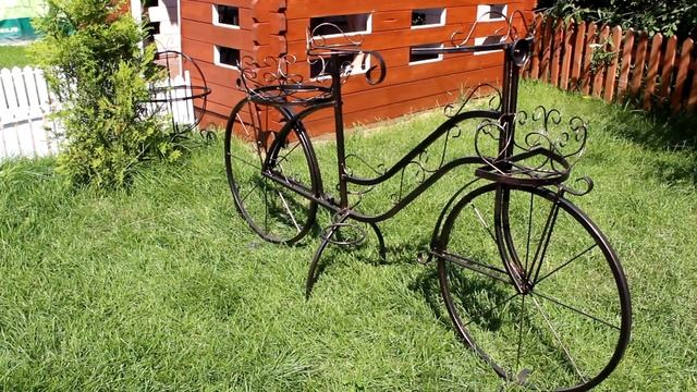 Велосипед для цветов от инетернет магазина Hitsad смотреть онлайн