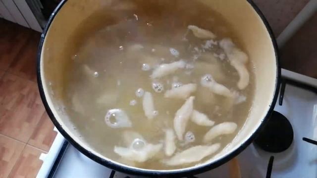 ОТВАРНЫЕ ГАЛУШКИ. ЛЮБИМОЕ БЛЮДО НАШЕЙ СЕМЬИ.