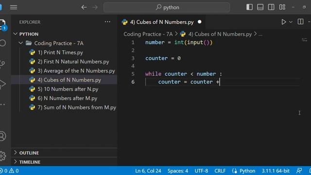 Coding Practice - 7A | Python | CCBP 4.0 | Newly Added Questions