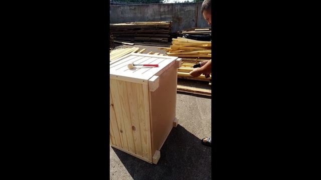 Сборка односкатной будки для овчарки 100 на 75 см смотреть онлайн