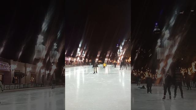 Chicago Millennium Park Ice Rink - Ice Skating 2022 (Jerico Matias Cruz)