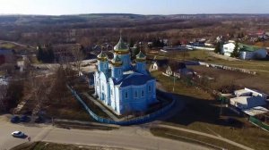 Алексеевка, Корочанский район, Белгородская область с высоты полёта