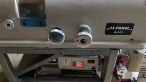 Мини столик для брусовочная  машина по коже.