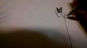 Вызов египетского кота я увидела ХВОСТ!