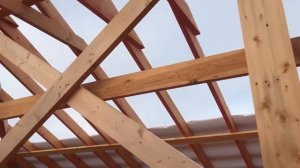 Вальмовая кровля  Узлы опирания стропильной системы