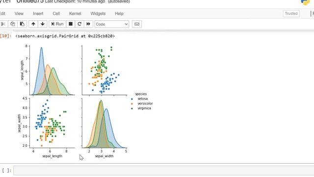 Machine Learning | Lecture - 21 Python seaborn pairplot смотреть онлайн