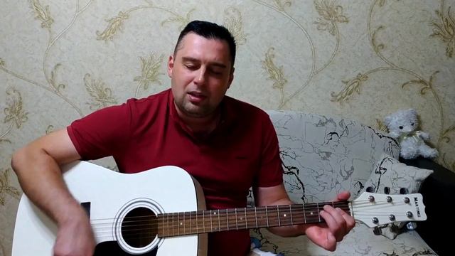 Классная песня под гитару.Белая берёза.Фристайл.