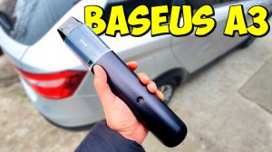 МОЩНЫЙ АВТОМОБИЛЬНЫЙ ПЫЛЕСОС ? BASEUS A3 15000Pa CRXCQA3