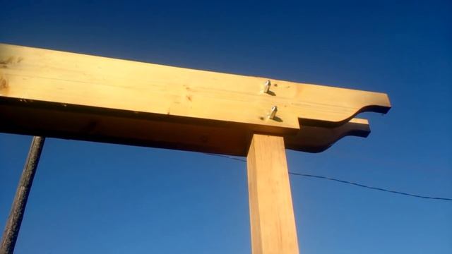Беседка - пергола моими руками. Pergola. Опора для вьющихся растений.