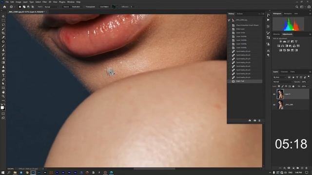 БЫСТРАЯ РЕТУШЬ портрета в ФОТОШОПЕ | ПРОФЕССИОНАЛЬНАЯ РЕТУШЬ почти за 5 минут