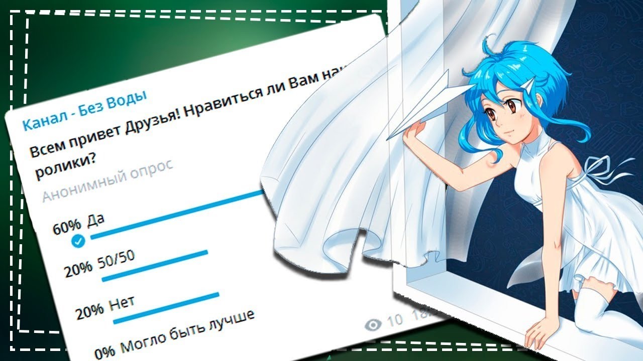 Как создать Опрос в Телеграмме