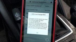 Mazda CX5 2014-2016 Proximity Smart Key Programming (add key) Autel KM100 IM508