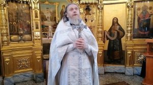 Проповедь в Неделю святых отцов первого Вселенского Собора