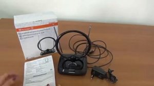 Антенна комнатная DVB-T2 и ДМВ+МВ активная Сигнал SAI 304 #Радиотехника_Канал