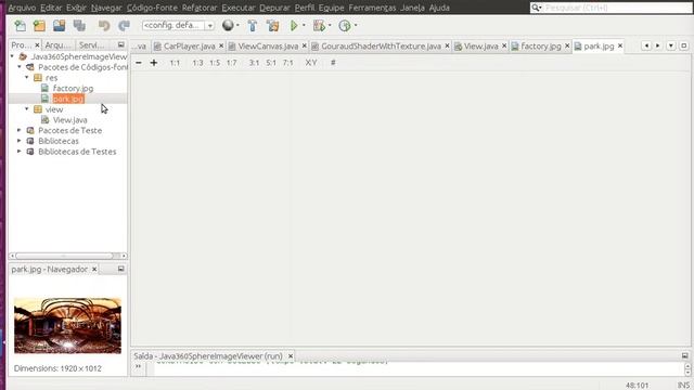 Java 3D from scratch - 3D 360 Sphere Image Viewer