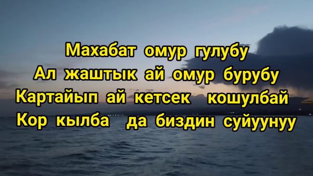 бекжан темирхан жоготпо биздин суйууну текст