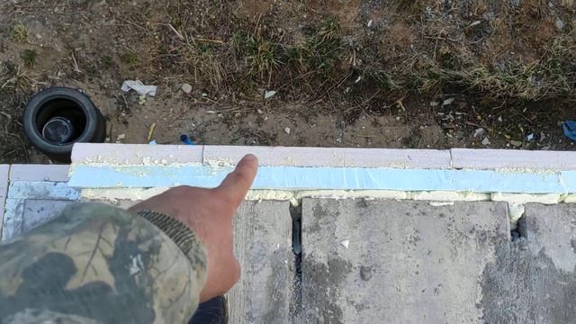Бюджетное капитальное перекрытия второго этажа из обрезков железобетонных плит