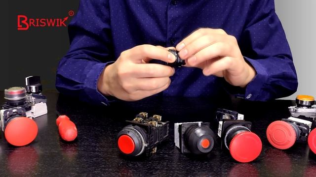 Обзор кнопочных выключателей Briswik смотреть онлайн