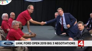 UAW, ford open 2018 Big 3 negotiations