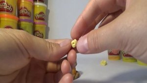 Как слепить из пластилина Плей До каравай. How to make a loaf of Play-Doh (clay).