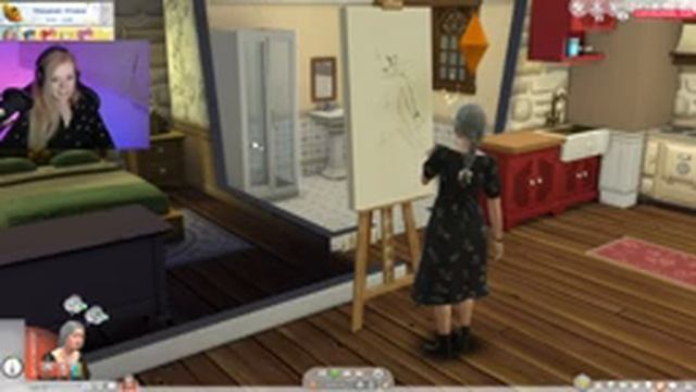 Пенсионерка Фанмисовна, ее бульба и куры | The Sims 4 | #1 смотреть онлайн