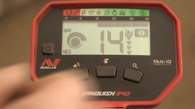 Minelab Vanquish 340 metal detector controls. смотреть онлайн