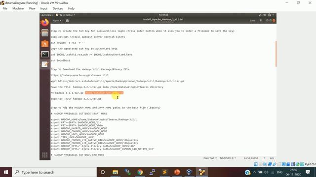 Install Apache Hadoop 3 on Ubuntu 18.04.5 | Part 3 | Step By Step | Data Making | DM | DataMaking смотреть онлайн