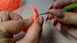 Узор крючком "Шоколад". Мастер-класс