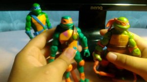 Обзор фигурок эволюция черепашек ниндзя!!!