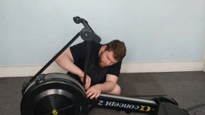 Concept 2 Model D Rowing Machine Unboxing + Set Up