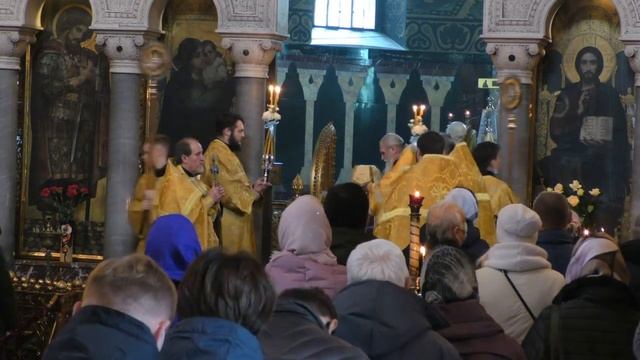 Богослужіння у неділю 24-ту після П'ятидесятниці, ікони Богородиці "Скоропослушниця" 22.11.2020 р. смотреть онлайн