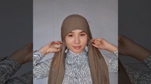 Как красиво завязать хиджаб. Hijab tutorial. sheila.kz