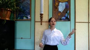 М2. Стихотворение "Славянам"- автор: Фёдор Тютчев, исполняет - Радченко Мария