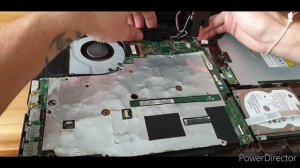 Дополнительный HDD, снятие установка динамиков ноутбука/ Asusx750 extra HDD  speakers installation